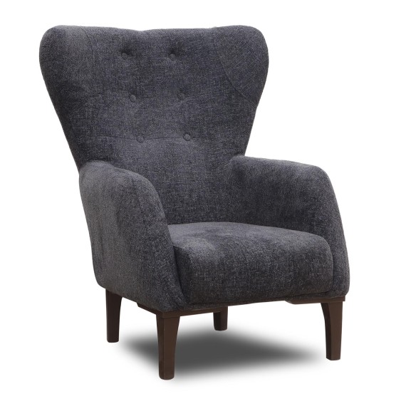 Гарнитур HOBEL CLARA 3+1+1 F/R DARK GREY BEATTO 1078 (3) 