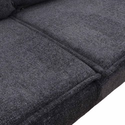 Гарнитур HOBEL CLARA 3+1+1 F/R DARK GREY BEATTO 1078 (3) 