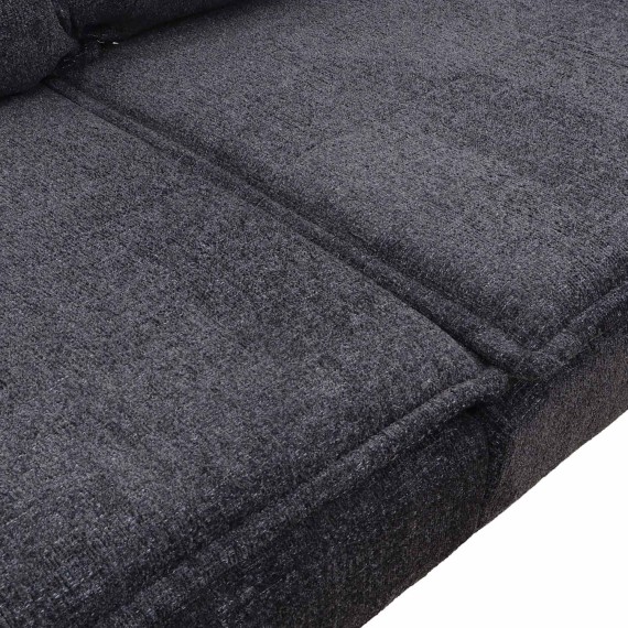 Гарнитур HOBEL CLARA 3+1+1 F/R DARK GREY BEATTO 1078 (3) 