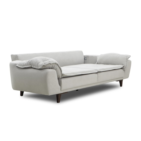 Հավաքածու HOBEL CLARA 3+1+1 F/R LIGHT GREY LEONARDO 13 (3) 