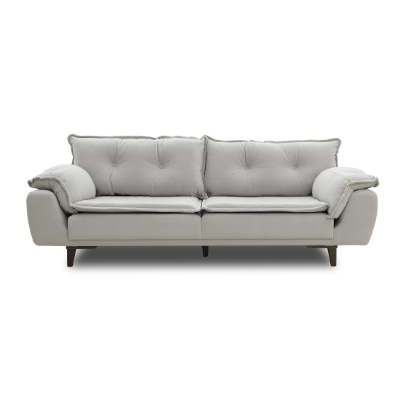 Հավաքածու HOBEL CLARA 3+1+1 F/R LIGHT GREY LEONARDO 13 (3) 