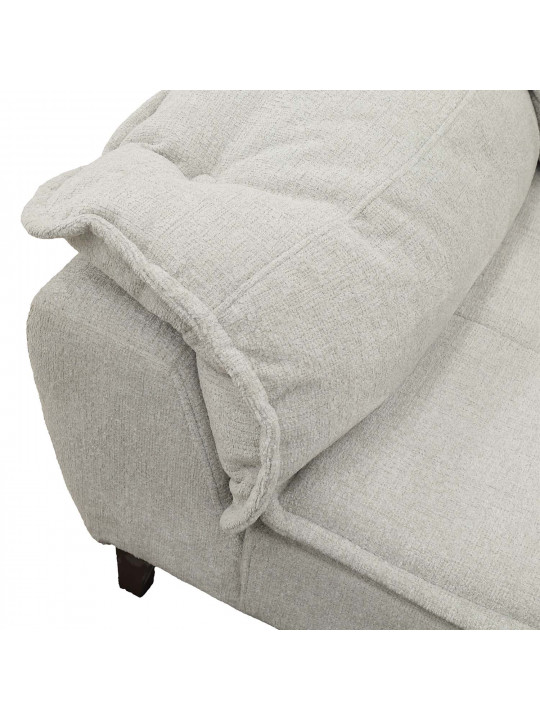 Гарнитур HOBEL CLARA 3+1+1 LIGHT GREY BEATTO 1069 (3) 