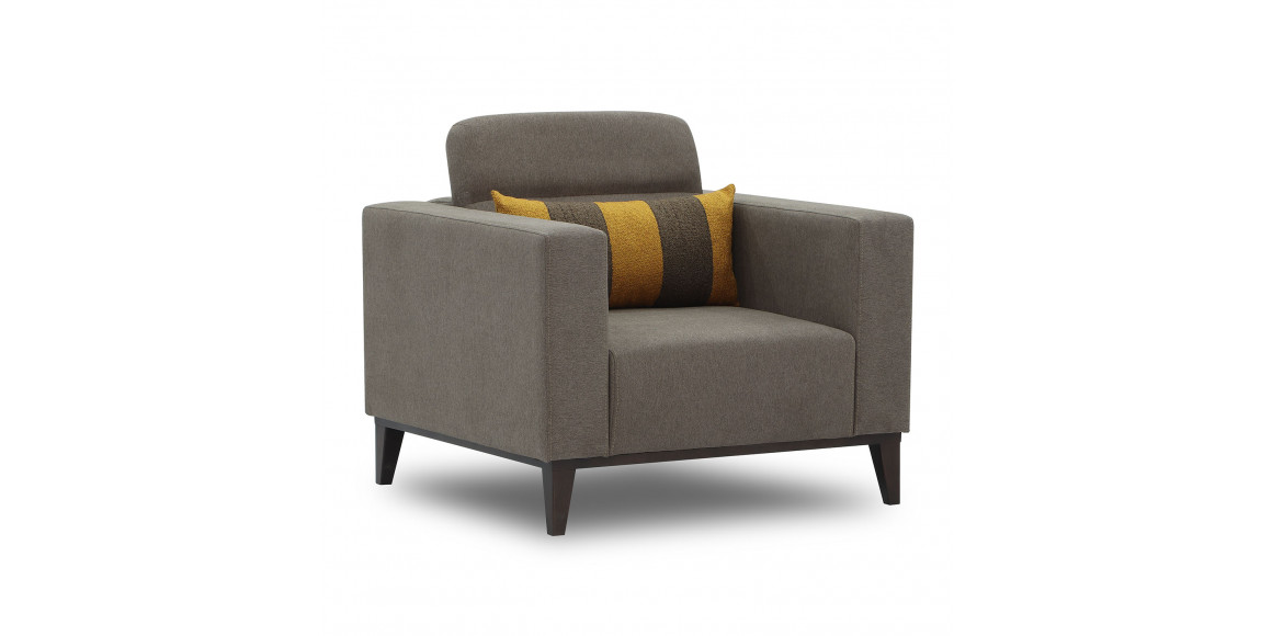 Բազկաթոռ HOBEL DALI 1 BROWN SCANDI 6/ RETTIO 1001 (1) 
