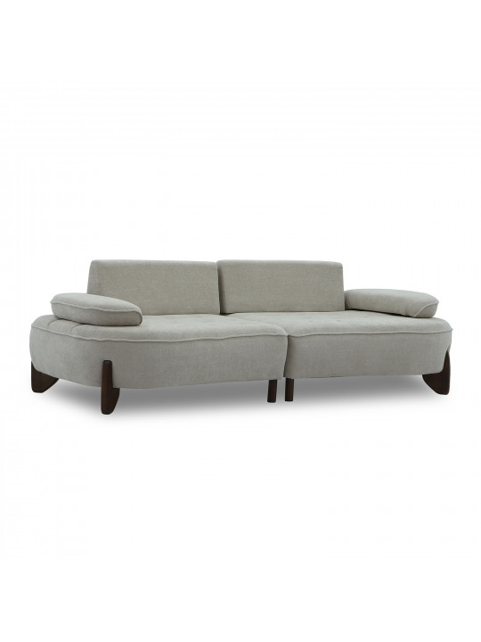 Sofa set HOBEL DANIA 3+2+1 CREAM BONCUK 4/ BROWN BEATTO 1012 (6) 