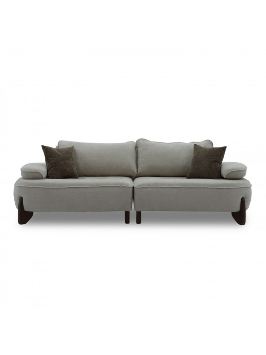 Sofa set HOBEL DANIA 3+2+1 CREAM BONCUK 4/ BROWN BEATTO 1012 (6) 