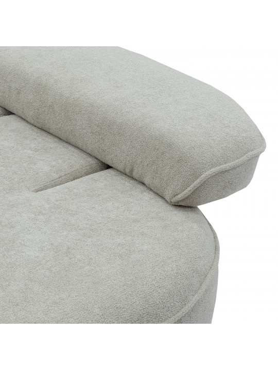 Sofa set HOBEL DANIA 3+1+1 CREAM BONCUK 4/ BROWN BEATTO 1012 (5) 