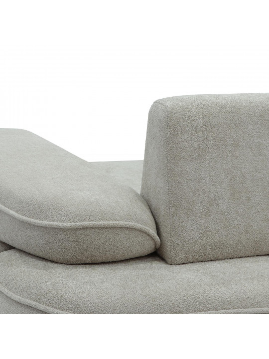 Sofa set HOBEL DANIA 3+1+1 CREAM BONCUK 4/ BROWN BEATTO 1012 (5) 