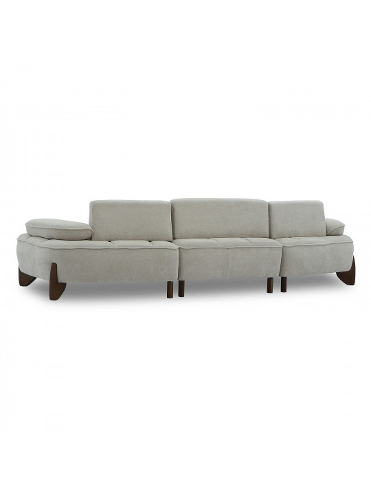 Sofa set HOBEL DANIA 3+1+1 CREAM BONCUK 4/ BROWN BEATTO 1012 (5) 