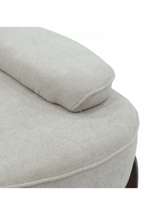 Sofa set HOBEL DANIA 3+1+1 CREAM BONCUK 4/ BROWN BEATTO 1012 (5) 