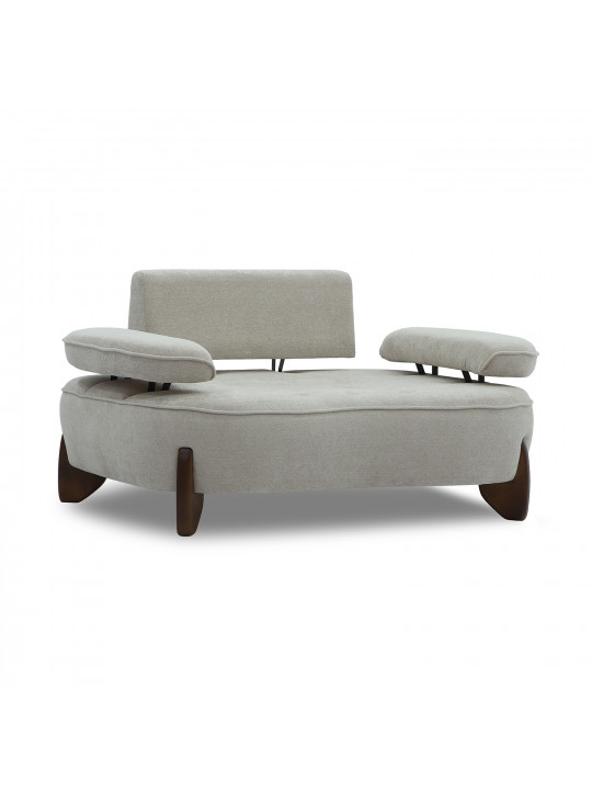 Sofa set HOBEL DANIA 3+1+1 CREAM BONCUK 4/ BROWN BEATTO 1012 (5) 