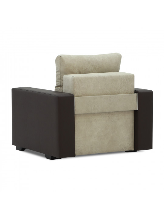 Sofa set HOBEL ERICA 3+1+1 BROWN 3673/ CREAM RONALDO 1802 (6) 