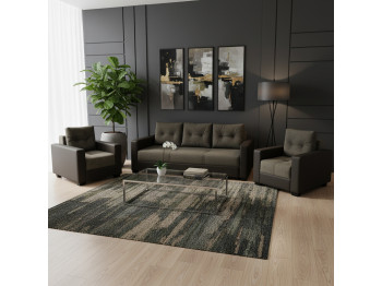 Հավաքածու HOBEL ERICA 3+1+1 BROWN 3673/ DARK BROWN JAGUAR 18 (6) 