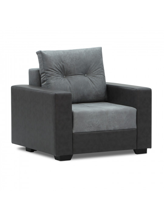 Sofa set HOBEL ERICA 3+1+1 DARK GREY 8410/BLUE GREY RONALDO 1812  (6) 