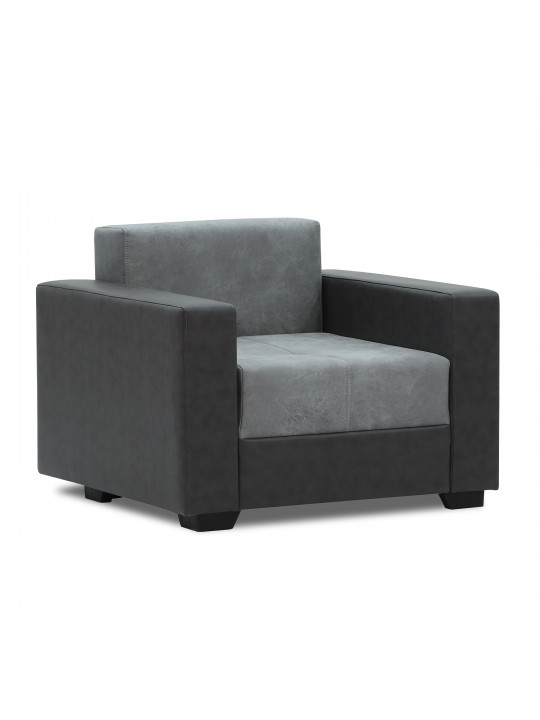 Sofa set HOBEL ERICA 3+1+1 DARK GREY 8410/BLUE GREY RONALDO 1812  (6) 