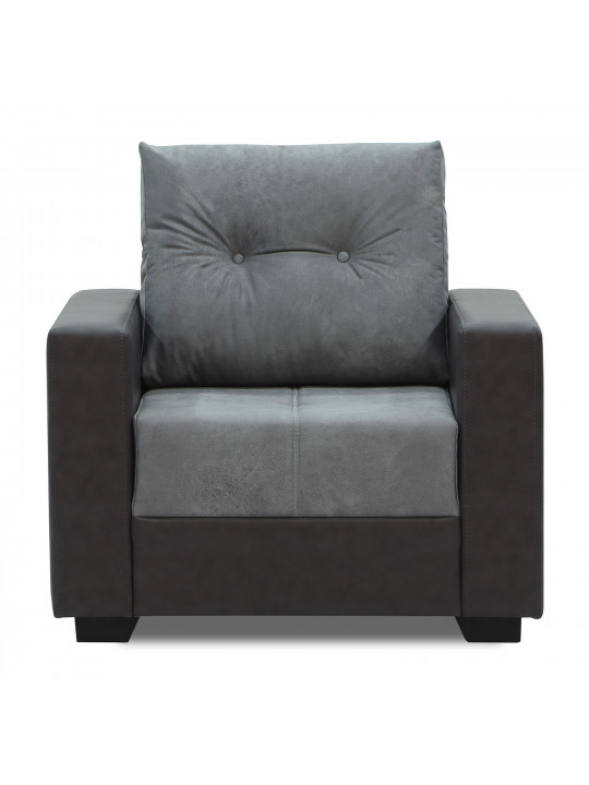 Sofa set HOBEL ERICA 3+1+1 DARK GREY 8410/BLUE GREY RONALDO 1812  (6) 