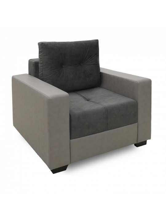 Гарнитур HOBEL ERICA 3+1+1 LIGHT GREY 8409/ DARK GREY JAGUAR 9 (6) 