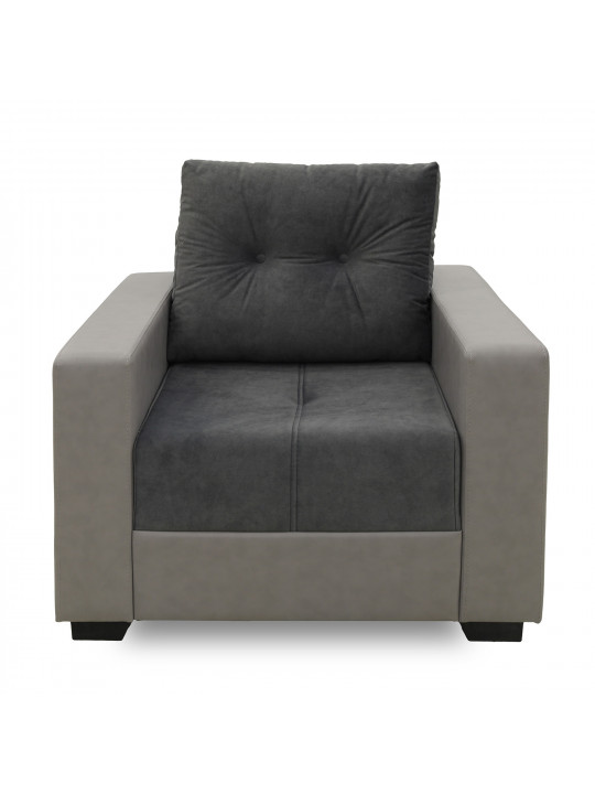 Гарнитур HOBEL ERICA 3+1+1 LIGHT GREY 8409/ DARK GREY JAGUAR 9 (6) 