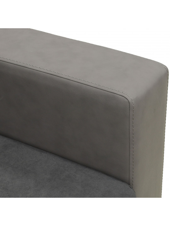 Гарнитур HOBEL ERICA 3+1+1 LIGHT GREY 8409/ DARK GREY JAGUAR 9 (6) 