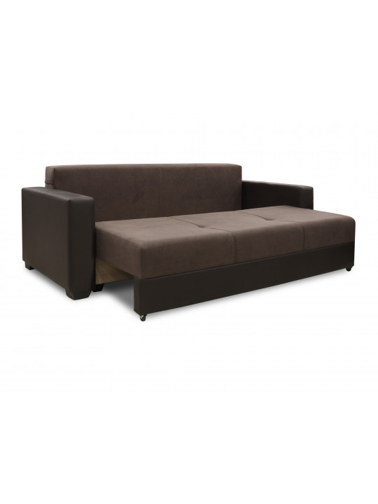 Sofa set HOBEL ERICA 3+1+1 TONG BROWN/ DARK BROWN VIVALDI 24 (5) 