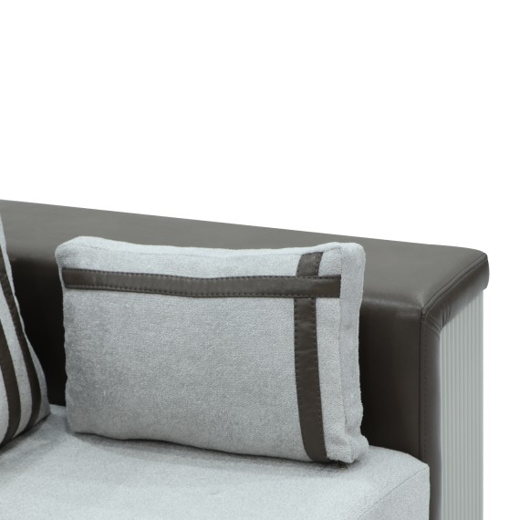 Sofa set HOBEL FANDI 3+1+1 GREY PHANTOM 13/ LIGHT GREY BONCUK 18 (3) 