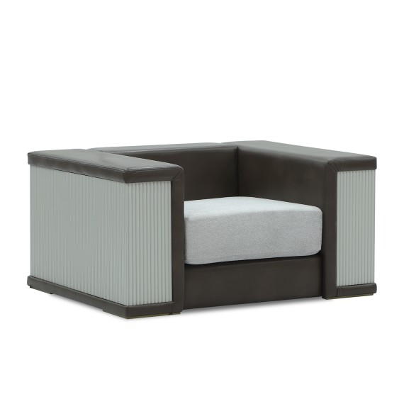 Sofa set HOBEL FANDI 3+1+1 GREY PHANTOM 13/ LIGHT GREY BONCUK 18 (3) 