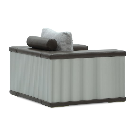 Sofa set HOBEL FANDI 3+1+1 GREY PHANTOM 13/ LIGHT GREY BONCUK 18 (3) 