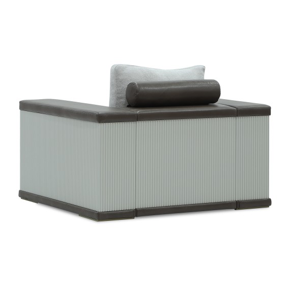 Sofa set HOBEL FANDI 3+1+1 GREY PHANTOM 13/ LIGHT GREY BONCUK 18 (3) 