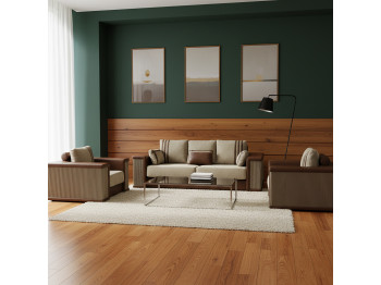 Հավաքածու HOBEL FANDI 3+1+1 HONEY PHANTOM 6/BEIGE BUKLE 5 (3) 