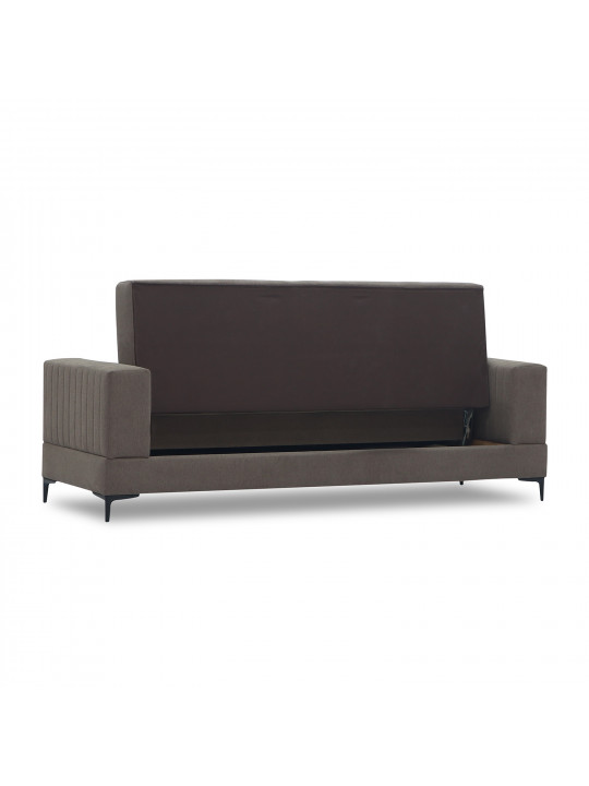 Sofa set HOBEL GLORIA 3+1+1 CAPPUUCCINO SCANDI 19/BENORRY 1002 (3) 