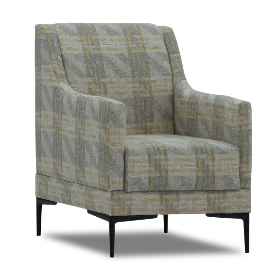 Гарнитур HOBEL GLORIA 3+1+1 GREY SCANDI 18/ BENORRY 1005 (3) 