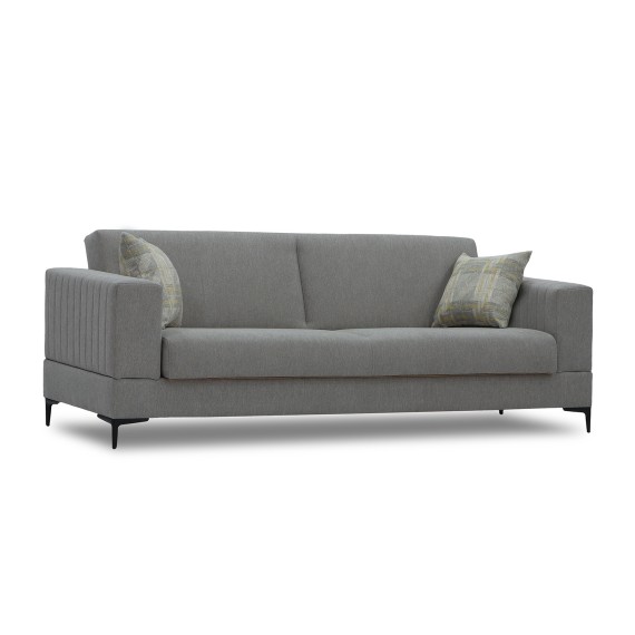 Гарнитур HOBEL GLORIA 3+1+1 GREY SCANDI 18/ BENORRY 1005 (3) 