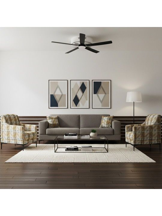 Հավաքածու HOBEL GLORIA 3+1+1 LIGHT BROWN SCANDI 6/ BENORRY 1012 (3) 