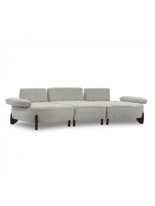 Гарнитур HOBEL DANIA 3+2 CREAM BONCUK 4/ BROWN BEATTO 1012 (5) 