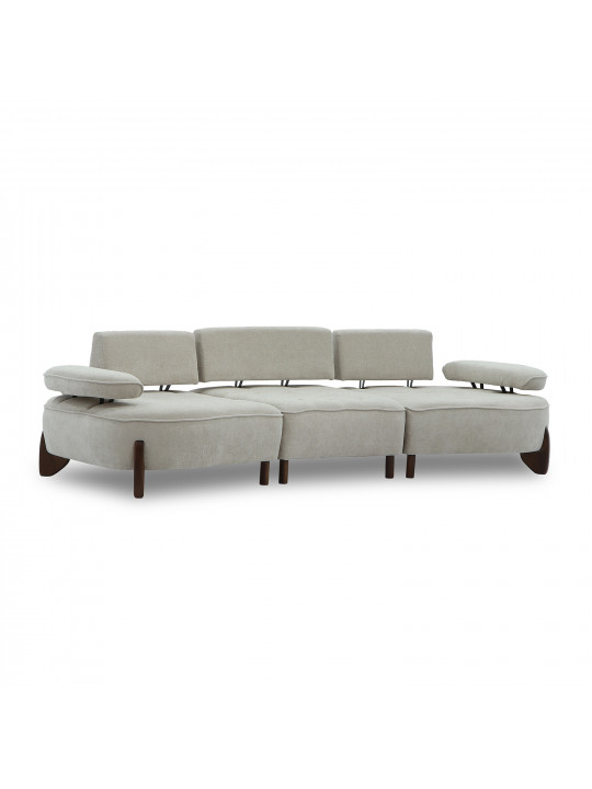 Гарнитур HOBEL DANIA 3+2 CREAM BONCUK 4/ BROWN BEATTO 1012 (5) 