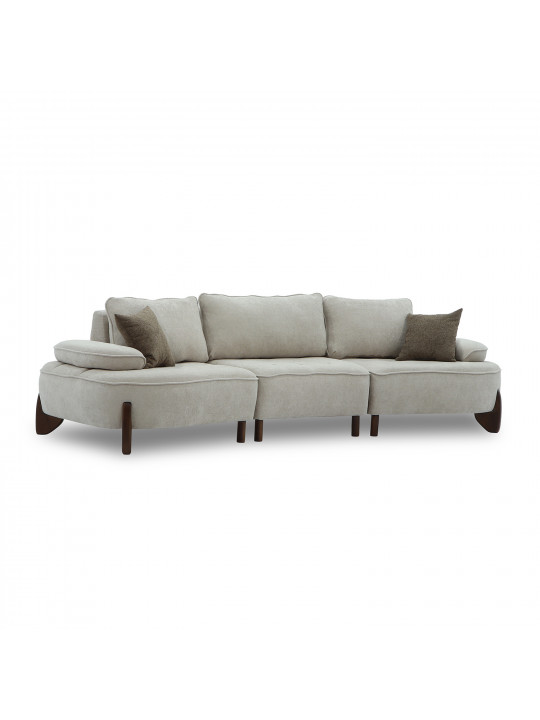 Гарнитур HOBEL DANIA 3+2 CREAM BONCUK 4/ BROWN BEATTO 1012 (5) 