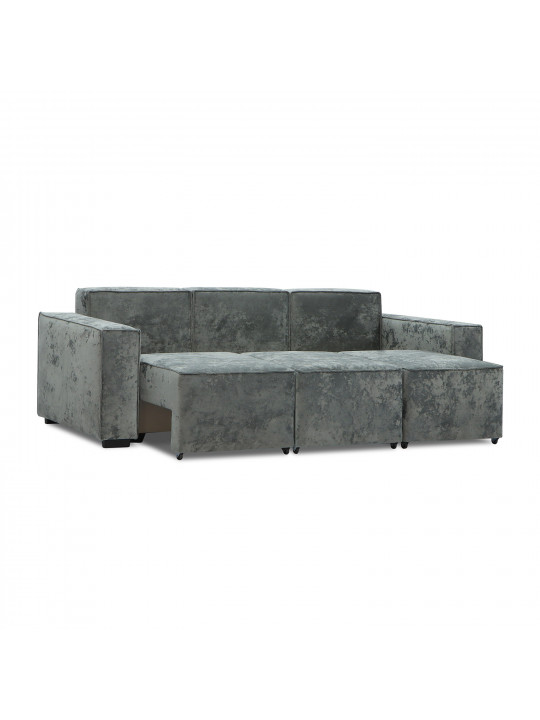 Гарнитур HOBEL LOTUS 3+2+1 GREY MONACO 14/ INFINITY 911 (15) 