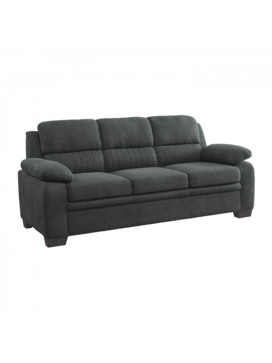 Sofa set HOMELEGANCE KAMELI 9333DG 3+2+1 DARK GREY 