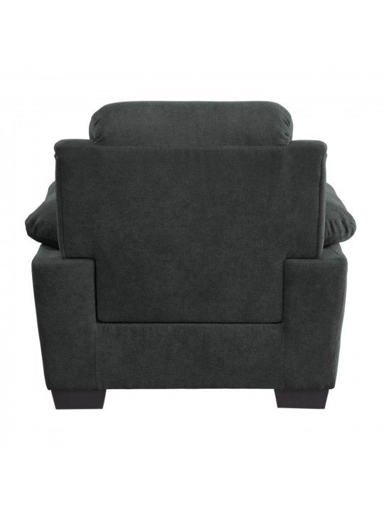 Sofa set HOMELEGANCE KAMELI 9333DG 3+2+1 DARK GREY 