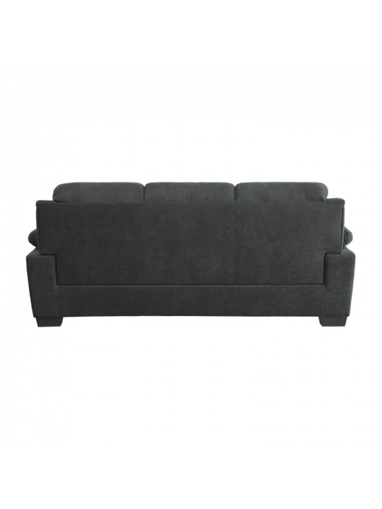 Sofa set HOMELEGANCE KAMELI 9333DG 3+2+1 DARK GREY 