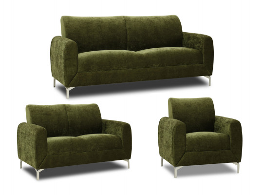 Sofa set DANUBE JOZEL 3+2+1 NIAGARA GREEN (3) 