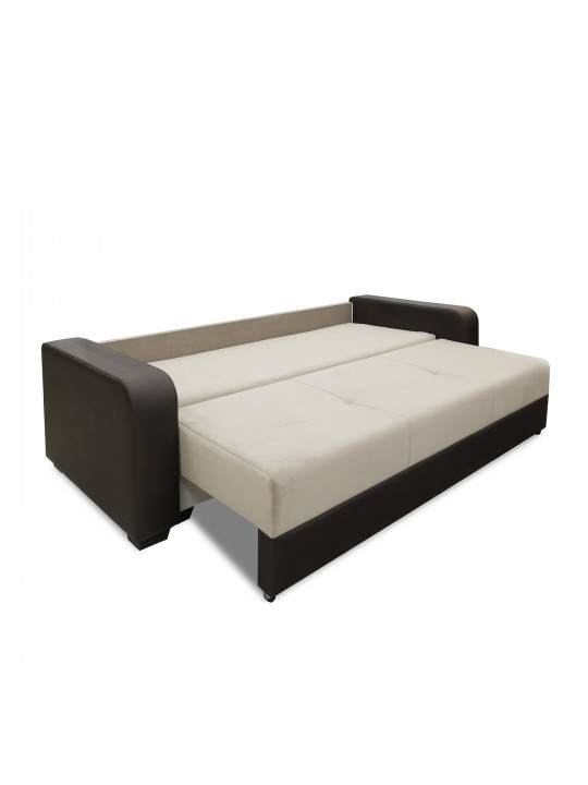 Sofa set HOBEL KATRIN 3+1+1 BROWN 3673/ CAPPUCCINO CATALANA 4 (6) 