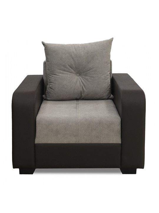 Гарнитур HOBEL KATRIN 3+1+1 BROWN 3676/ CAPPUCCINO 6 (6) 