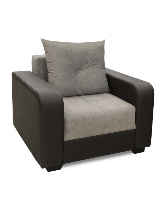 Гарнитур HOBEL KATRIN 3+1+1 BROWN 3676/ CAPPUCCINO 6 (6) 