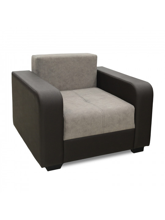 Гарнитур HOBEL KATRIN 3+1+1 BROWN 3676/ CAPPUCCINO 6 (6) 
