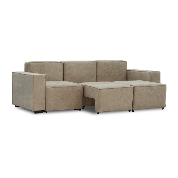 Հավաքածու HOBEL LOTUS 3+2+1 F/P CAPPUCCINO BELLA 3/NIAGARA BROWN (15) 