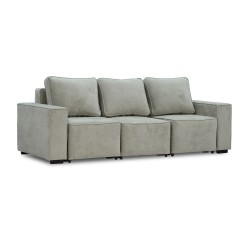 Гарнитур HOBEL LOTUS 3+2+1 F/P LIGHT GREY BELLA 12/NIAGARA GREY (15) 