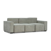 Гарнитур HOBEL LOTUS 3+2+1 F/P LIGHT GREY BELLA 12/NIAGARA GREY (15) 