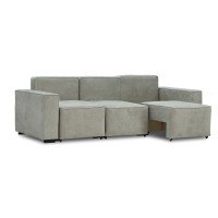 Гарнитур HOBEL LOTUS 3+2+1 F/P LIGHT GREY BELLA 12/NIAGARA GREY (15) 