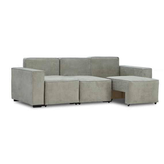 Sofa set HOBEL LOTUS 3+2+1 F/P LIGHT GREY BELLA 12/NIAGARA GREY (15) 
