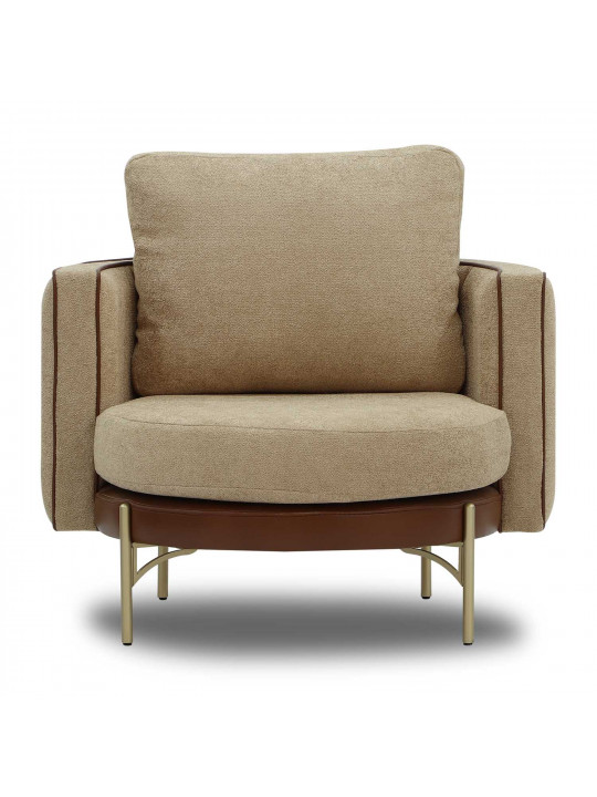 Sofa set HOBEL MARIA 3+1+1 KAX7004 GOLD / HONEY PHANTOM 6/ LIGHT BROWN BONCUK 6 (3) 